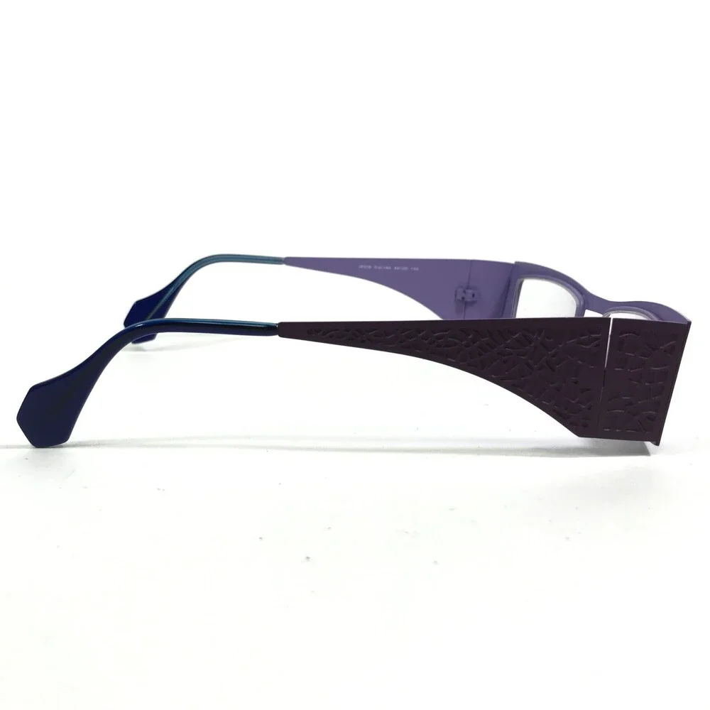 Iyoko-Inyake Eyeglasses Frames IY579 Col.144 Purple Rectangular 49-20-140